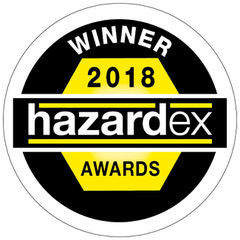 HazardEx 2018 Awards Winner Badge